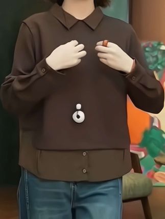 #衬衫推荐#假两件穿搭#洋气百搭#轻奢女装 #穿出自己的风格