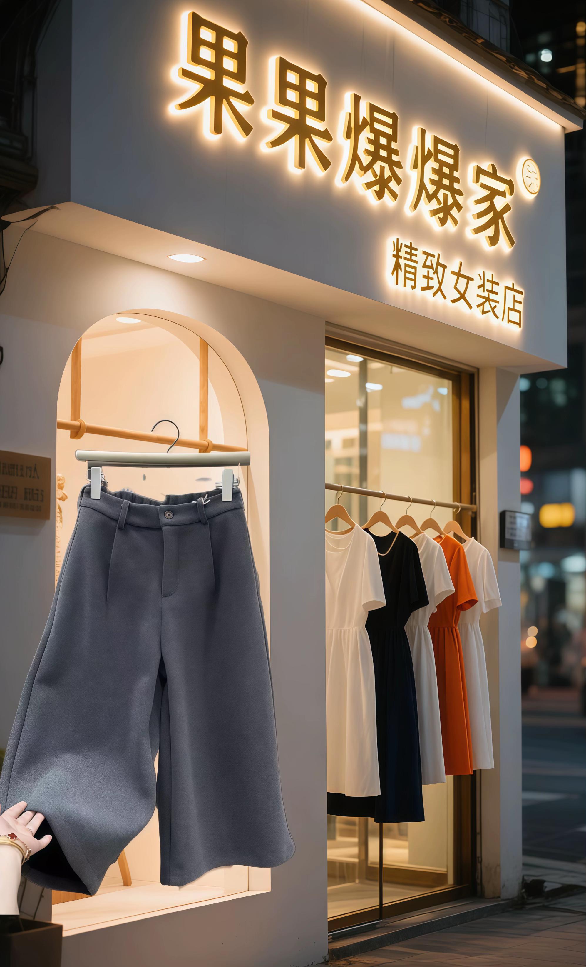 适合冬天❄️的裤子。#简约穿搭 #女装店 #服装搭配实体店 #推荐穿搭 #日常穿搭分享