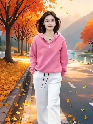2025年新款时尚休闲套装来啦!#春秋新款 #减龄显瘦穿搭 #谁穿谁漂亮 #休闲百搭 #休闲套装