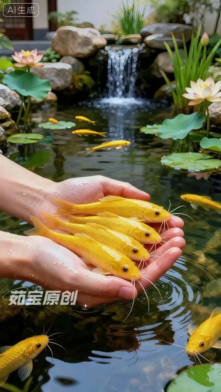 金苔鼠鱼身披金芒,宛若碎金洒落!灵动的游弋于水草石隙之间。它悄悄拭去缸壁尘垢,是水族箱里温柔尽责的“清洁卫士”,以轻盈身姿为这方小天地晕染出澄澈雅致的意趣。#水族爱好者 #轻松养鱼#鱼缸里的大自然#养鱼日记#养鱼养心
