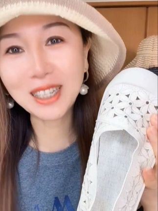 #好物推荐🔥 【日本原单】夏季新款牛皮镂空防滑软底休闲鞋一脚蹬凉鞋#好穿不累脚 #透气舒适 #百搭鞋子 #软底软面穿上超舒服 #