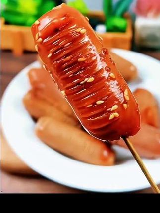 【到手10袋40根】无淀粉烤肠肉含量≥85%火山石烤肠原味黑椒味#烤肠 #火山石烤肠 #好吃到停不下来 #烤肠真香 #美食趣胃计划 @DOU+上热门 @巨量算数小助手