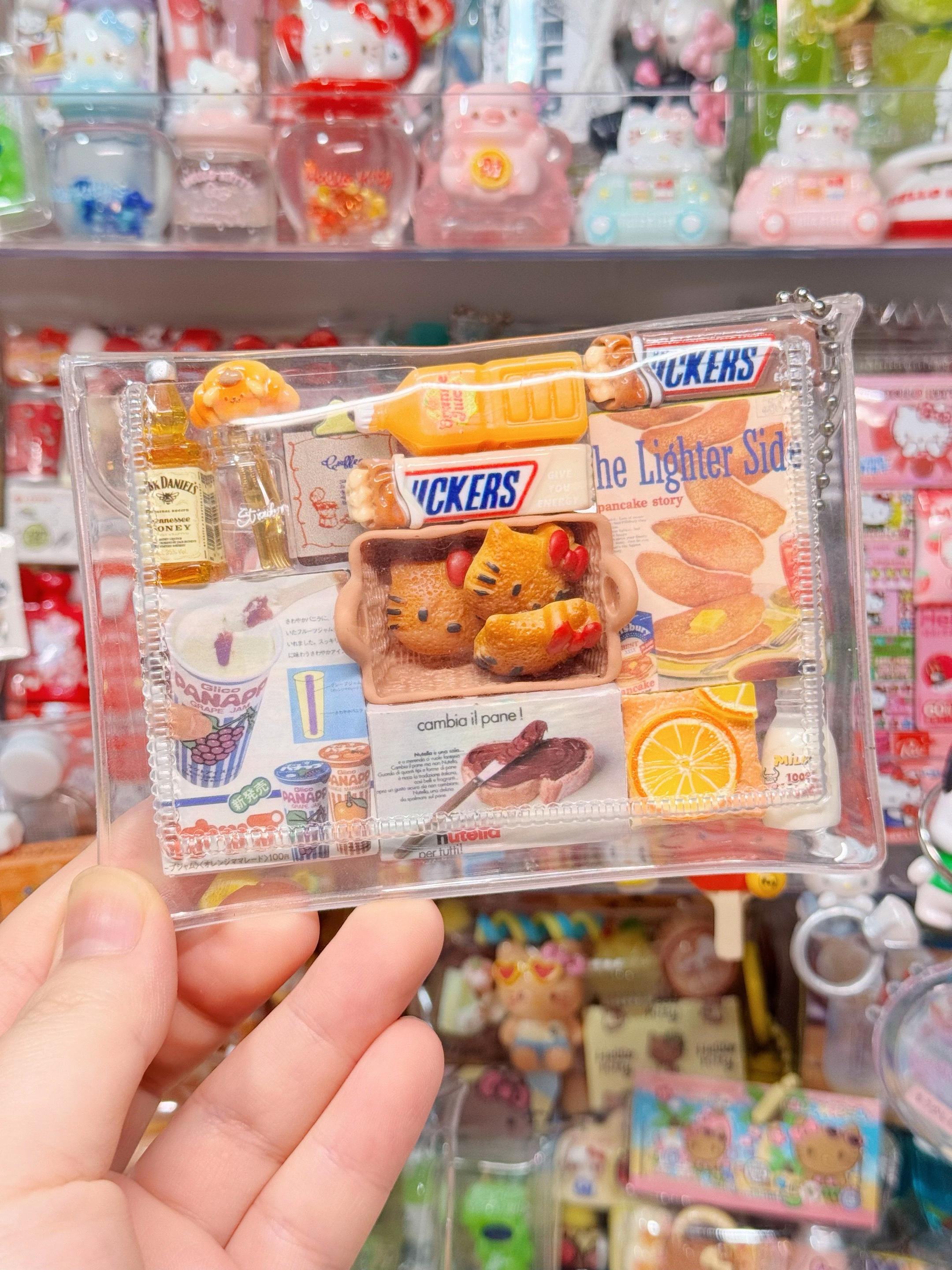 复古食物系。#玩具 #微缩 #复古 #包包挂件 #大人也要玩玩具