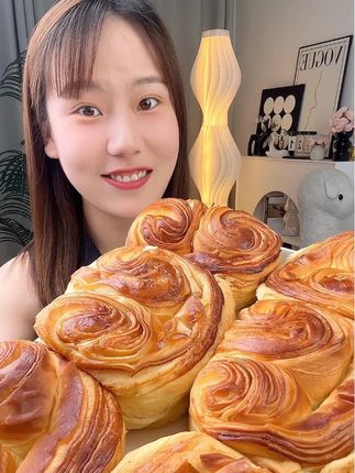 #面包🍞 #早餐 #吐司 #手撕面包 #太好吃了