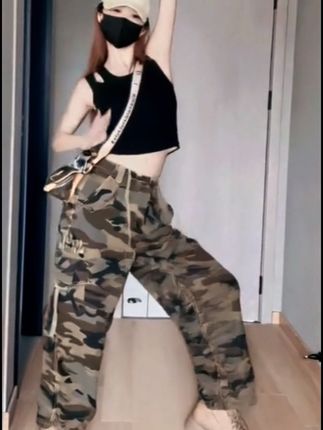 #强烈推荐 #迷彩控 #工装裤穿搭