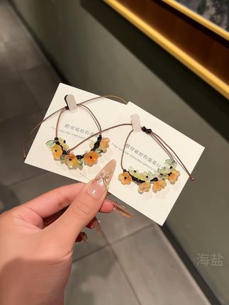 恍惚间已至秋至 想你们会喜欢桂花手链#手链 #爱了爱了 #饰品分享 #少女心好物 #桂花