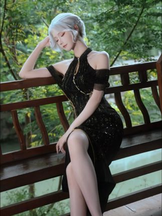 偶尔出去走走~好像也不错 #旗袍 #日常