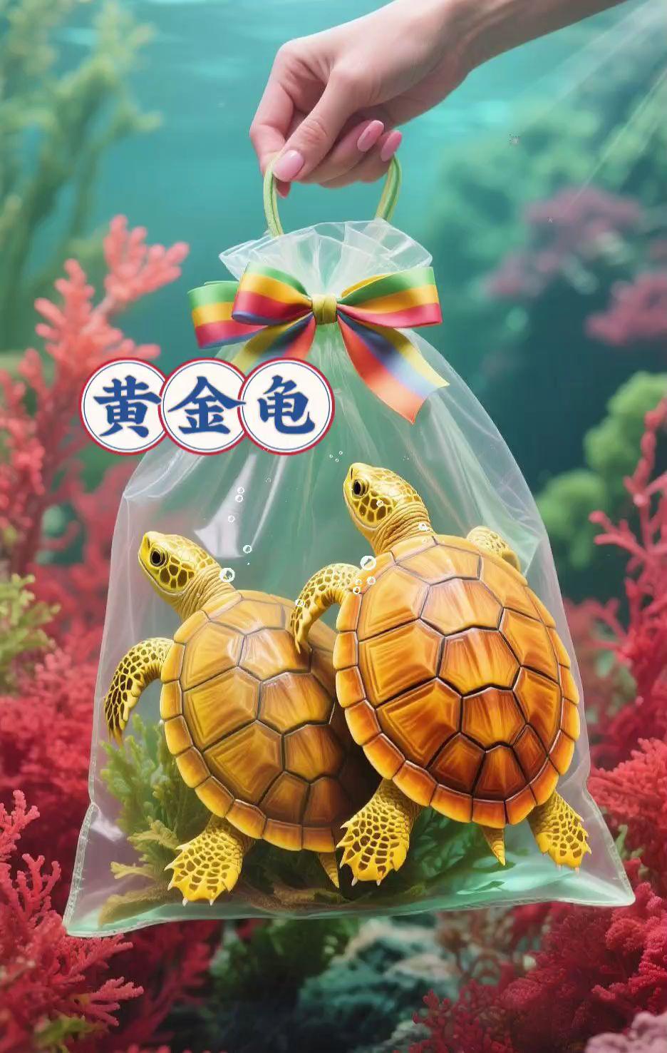 黄金龟#养龟 #乌龟 #宠物龟 #观赏龟 #龟