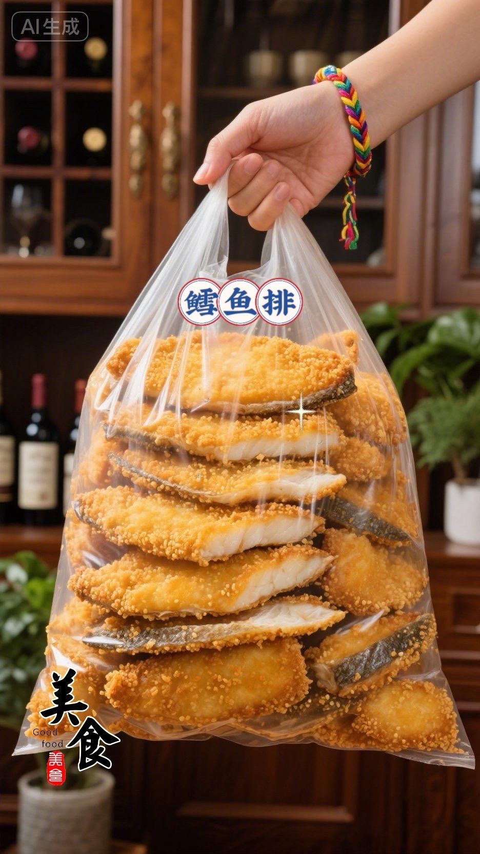 #美食 #口感超好 #美味小吃 #鳕鱼排 #深海鳕鱼排