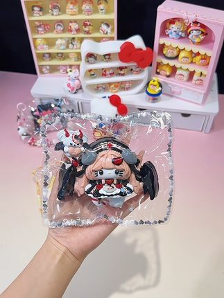 不愧是等了这么久的独家cp款 好美~#kitty #天使恶魔 #少女心爆棚 #手工 #捏捏乐