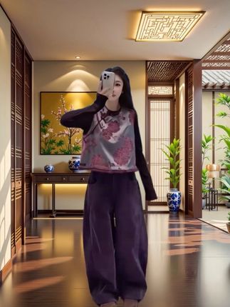 #新中式穿搭 #国风古韵 #气质穿搭 #晒晒我的秋日穿搭 #早秋穿搭三分钟出门不是梦