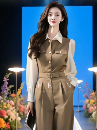 #气质女神穿搭 #时尚气质穿搭 #高级感穿搭 #时尚连体套装