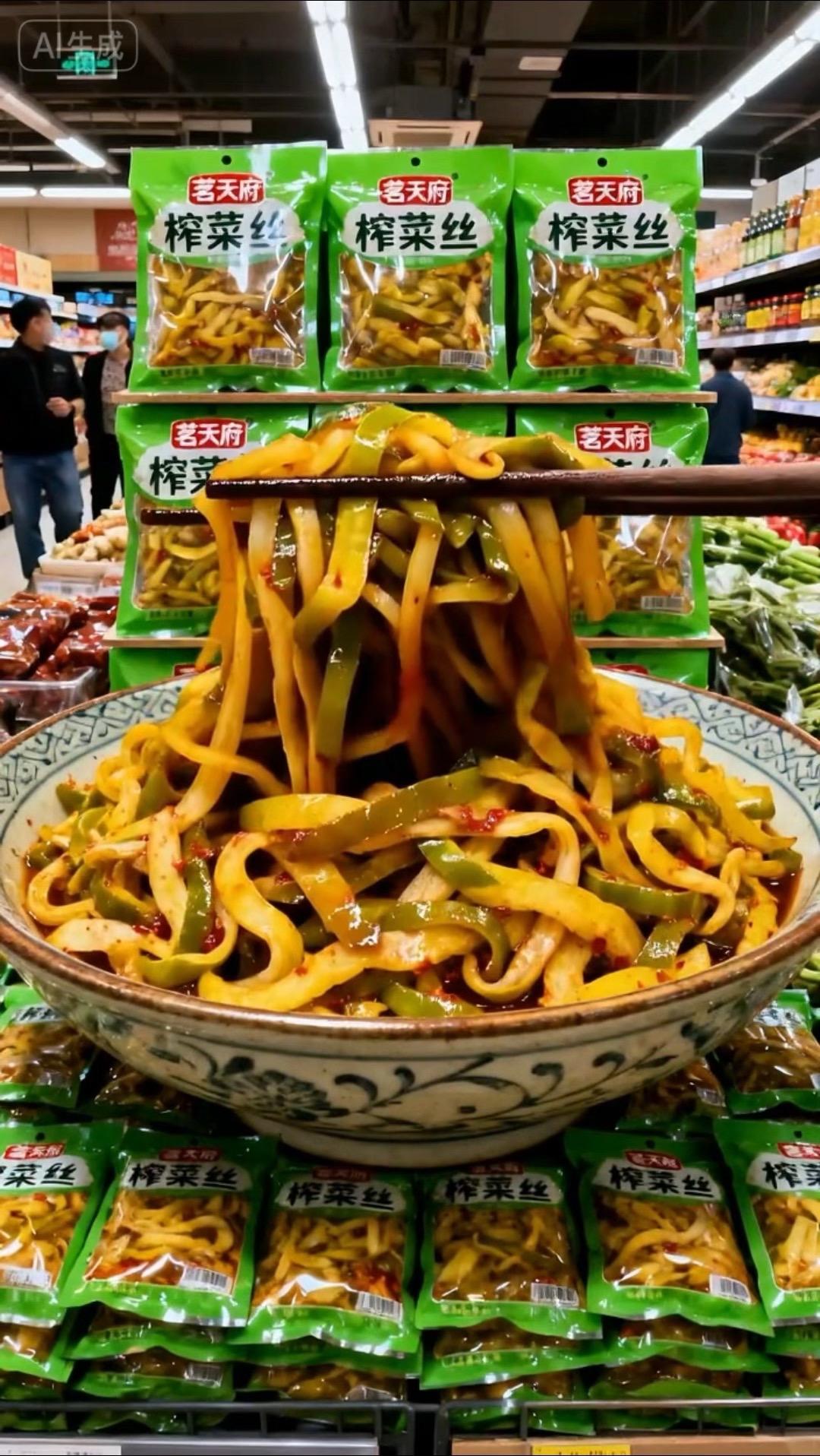 宝子们,涪陵榨菜真的是餐桌刚需!脆嫩爽口的口感,咸淡恰到好处,不管配白粥、拌面条,还是就着米饭吃,都能瞬间提升食欲,简单一搭就香到停不下来。地道工艺腌制,风味纯正,小小一包方便又实在,囤几袋在家,做饭懒得配菜时,它就是救场的佐餐神器~#涪陵榨菜 #下饭菜 #佐餐神器 #国货清单#家常小菜