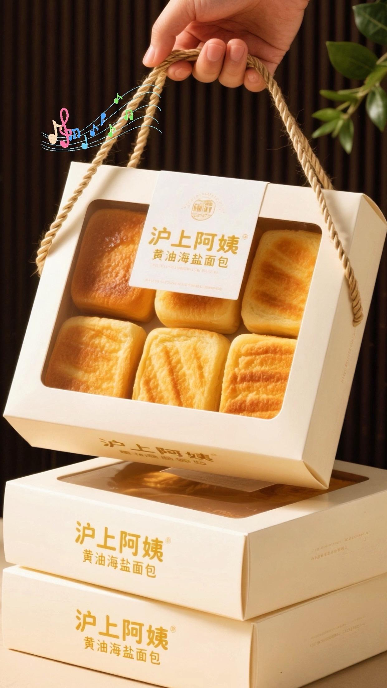 沪上阿姨黄油海盐面包。沪上阿姨黄油面包。家人们,沪上阿姨的黄油海盐面包,真的也太好了吧! 它就像一位“风味魔法师”,黄油与海盐邂逅,碰撞出奇妙滋味。一口咬下,先是酥脆的惊喜,接着柔软的面包内芯,层次丰富到跺脚! 早上,用它开启活力一天;午后,配杯茶饮惬意加倍;饿了随时吃,给生活补充甜蜜能量。这么好的黄油海盐面包,一定要推荐给我的家人!#面包 #早餐吃什么 #好吃到停不下来 #超便宜超划算 #沪上阿姨