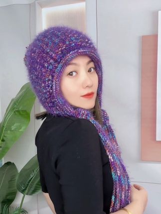 不分年龄谁戴谁好看的帽子来啦! #帽子控看过来 #秋冬穿搭 #这也太好看了 #针织毛线帽