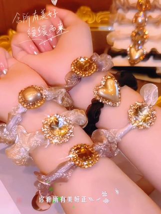 #饰品 #服饰文化 #发圈头绳 #扎马尾的女生 #美女必备