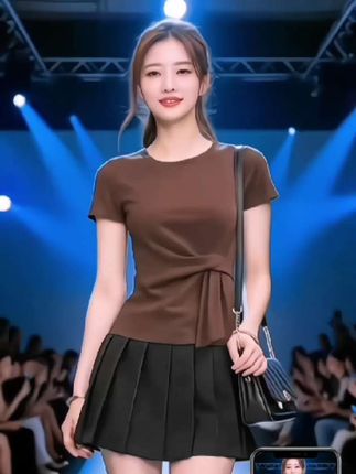 女人不需要太漂亮,有点气质就好!#正肩t恤 #显瘦穿搭 #不挑年龄不挑身材 #好看的衣服都在这里 #今天穿什么@抖音小助手