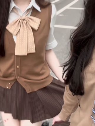 和好龟龟秋天一起穿栗旬米米出片 #jk套装 #原创jk #jk制服 #jk推荐