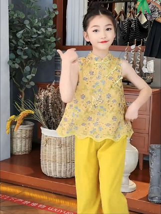 #女童穿搭 #生女儿就是用来打扮的 #新中式 #东方美学#超好看@DOU+上热门 @DOU+小助手