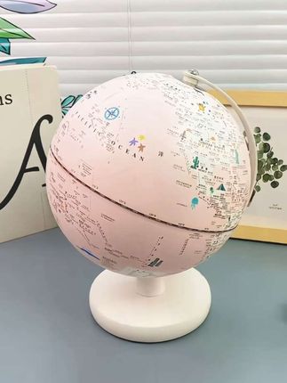 你看一下这个闪着灯,一直旋转的 #地球仪 在浩瀚宇宙里,它正用光的温度,传递着星辰大海的浪漫!#北斗ar地球仪 #ar智能地球仪 #探索宇宙 #在家看世界