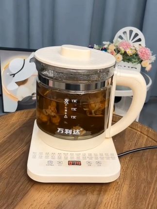 万利达养生壶,大容量多功能,烧水煮茶煎药煮粥都方便,开启养生新体验!#养生壶#小电锅#煮茶器 #烧水壶 #生活好帮手