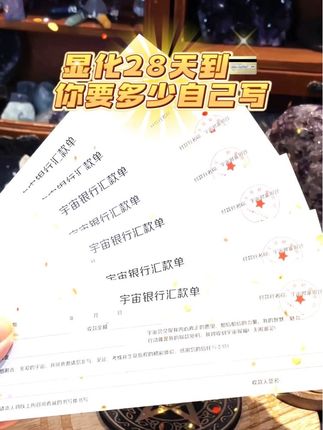 #显化财富 #显化金钱 #显化丰盛