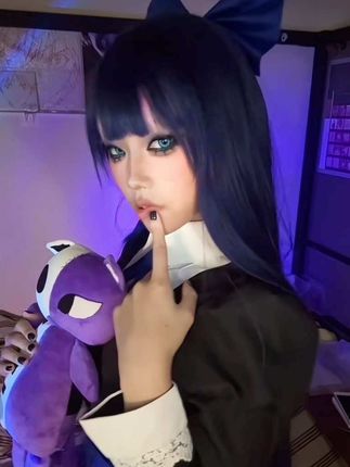 #cos #吊带袜天使 #stocking 参考@麻里林🩸 这位博主!原创来自外网#无不良引导 #已成年