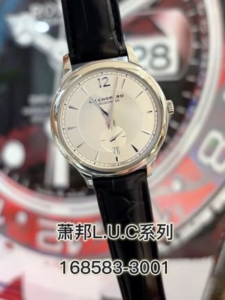 萧邦LUC系列银色盘简约时尚腕表⌚#萧邦手表 #萧邦luc系列 #简约大气 #值得拥有