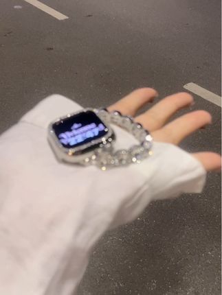国庆就戴这款iWatch方糖钻表带💠一眼千金✨ #applewatch #iwatch表带 #applewatch表带 #iwatch #小米手环9pro表带