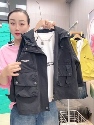 #童装 工装外套