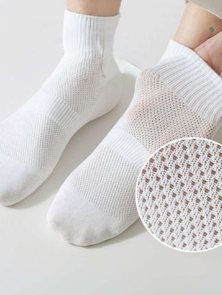 网眼袜男女短中长筒棉袜吸汗透气#袜子 #网眼袜子 #中长筒袜子 #吸汗透气袜子 #网眼短袜