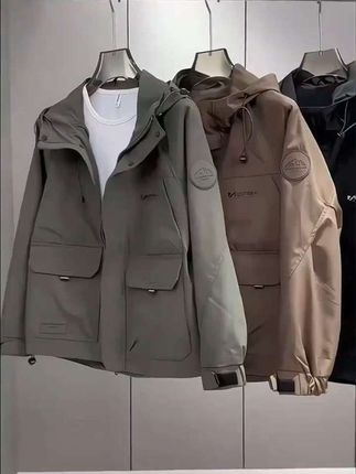 #秋装新款#连帽夹克#减龄穿搭#高级感穿搭#男装夹克