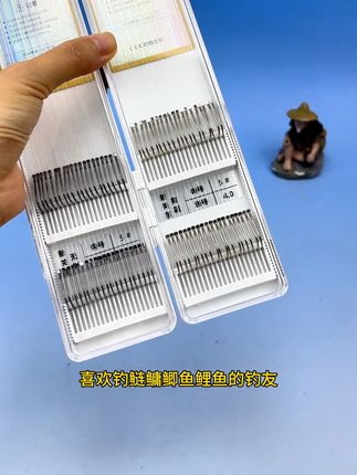 #钓鱼 #子线双钩 #新关东 #鱼钩 #手工绑钩