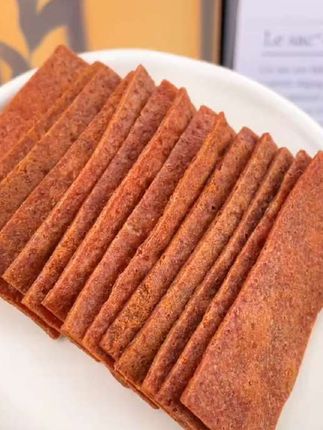 飘零大叔蜜烤/辣烤猪肉脯【送边角料】靖江风味飘叔烤肉休闲小零食