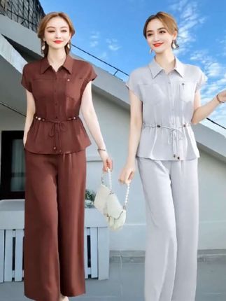 #时尚妈妈装 #时尚休闲套装 #气质妈妈装 #洋气减龄 #谁穿谁漂亮