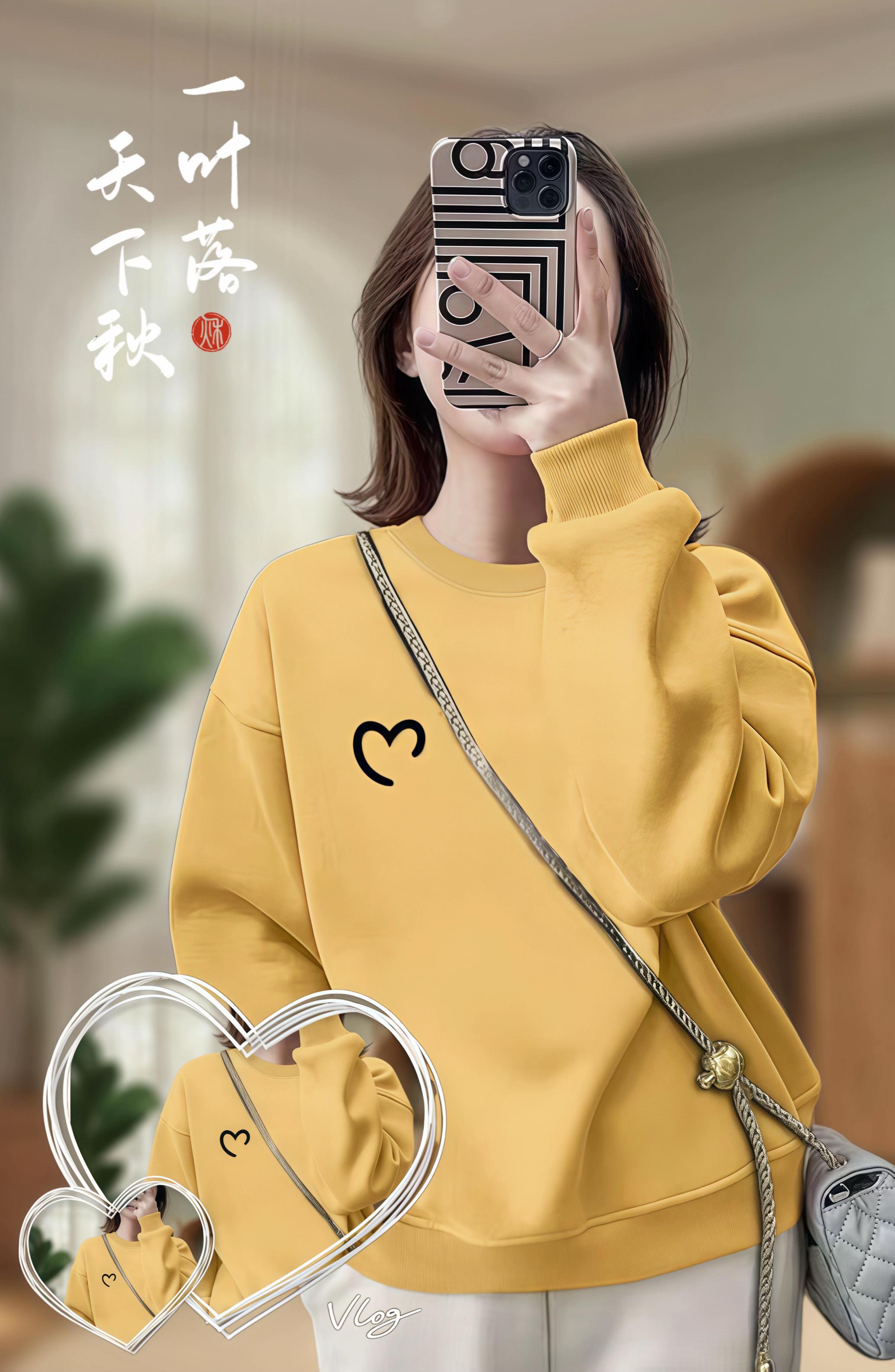 多色可选~时尚大方。姐妹们~这款咖色圆领卫衣,是属于秋日的温柔与随性,低调又高级的咖色,不挑肤色不挑风格,谁穿谁显白!#简约穿搭 #慵懒风穿搭 #卫衣搭配 #韩系穿搭 #减龄气质