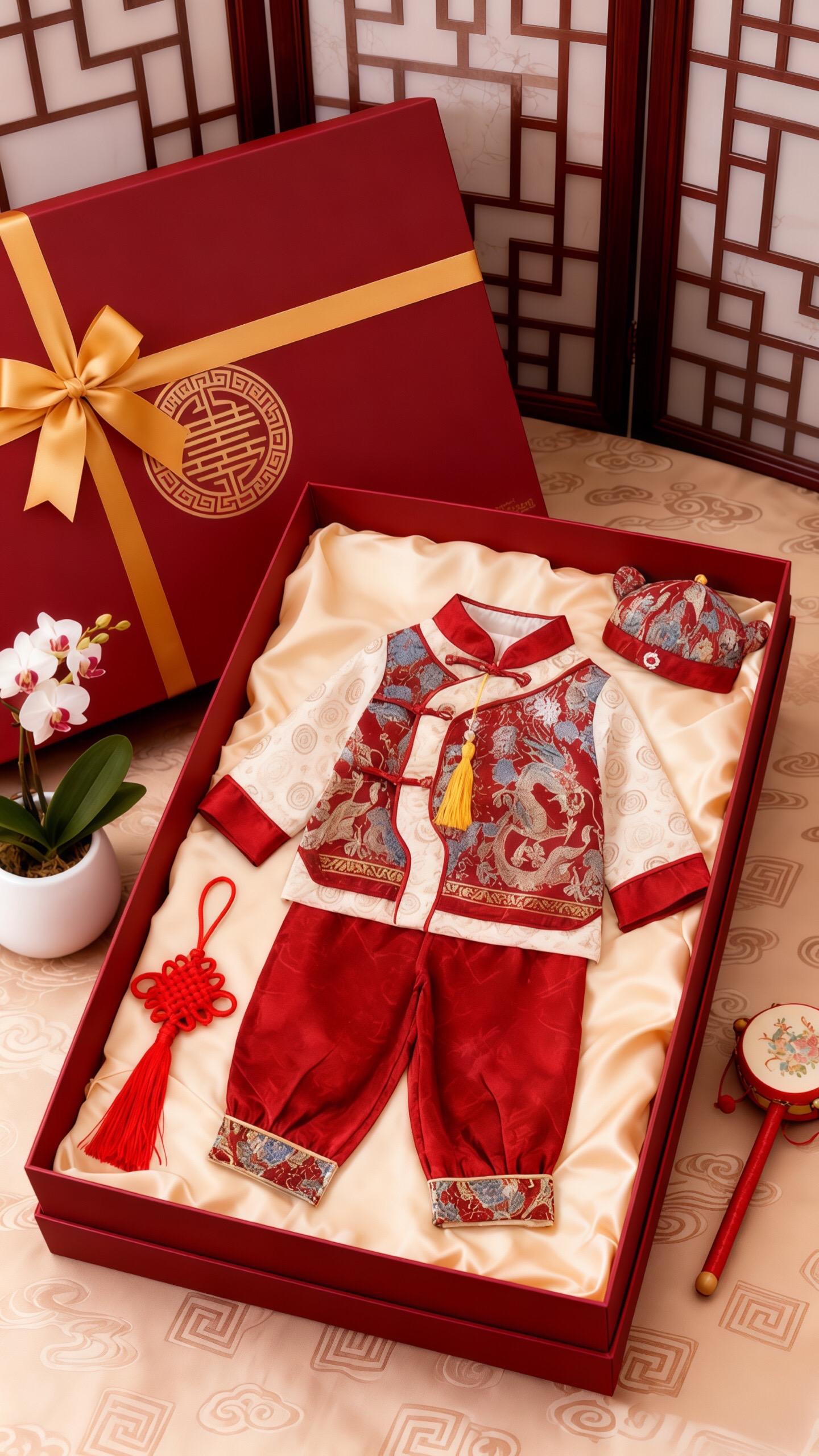 “周岁礼穿这身,把传统喜庆焊在宝宝身上!龙凤呈祥唐装套装,面料精致显质感,中式盘扣、祥瑞纹样满满仪式感,拍周岁照、走亲访友都撑场面,让宝宝的第一个生日仪式感拉满~”#童装汉服 #国风正当红 #秀出新国风 #宝宝周岁礼服 #儿童周岁礼服 @抖加🔥上热门🔥dou+🔥热点宝