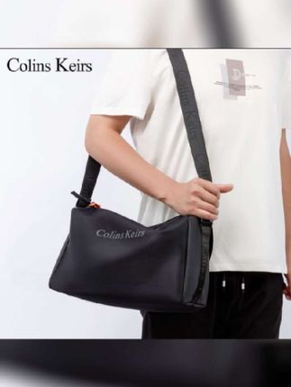 Colins Keirs大号日系休闲单肩斜挎包魅力潮男个性健身包游泳包女