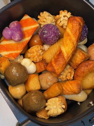 幸福就是拥有一台空气炸锅#空气炸锅 #秋冬宅家美食局 #烤丸子