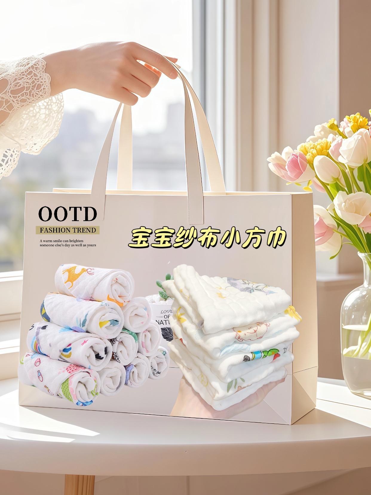 有娃必备的纱布小方巾。9.9元到手5条#母婴好物 #孕期囤货 #待产宝妈 #宝妈推荐 #婴儿用品