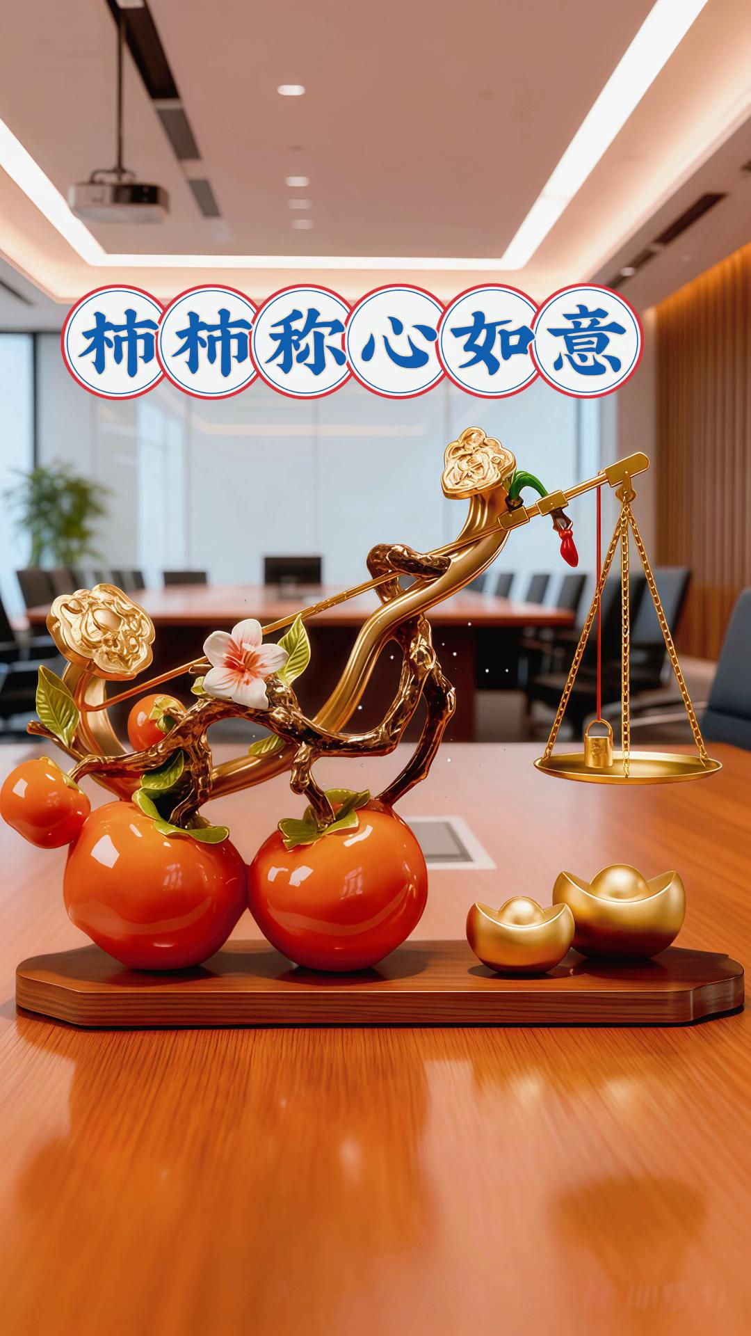 #摆件#称心如意柿子摆件#乔迁新居#柿柿如意#家居饰品