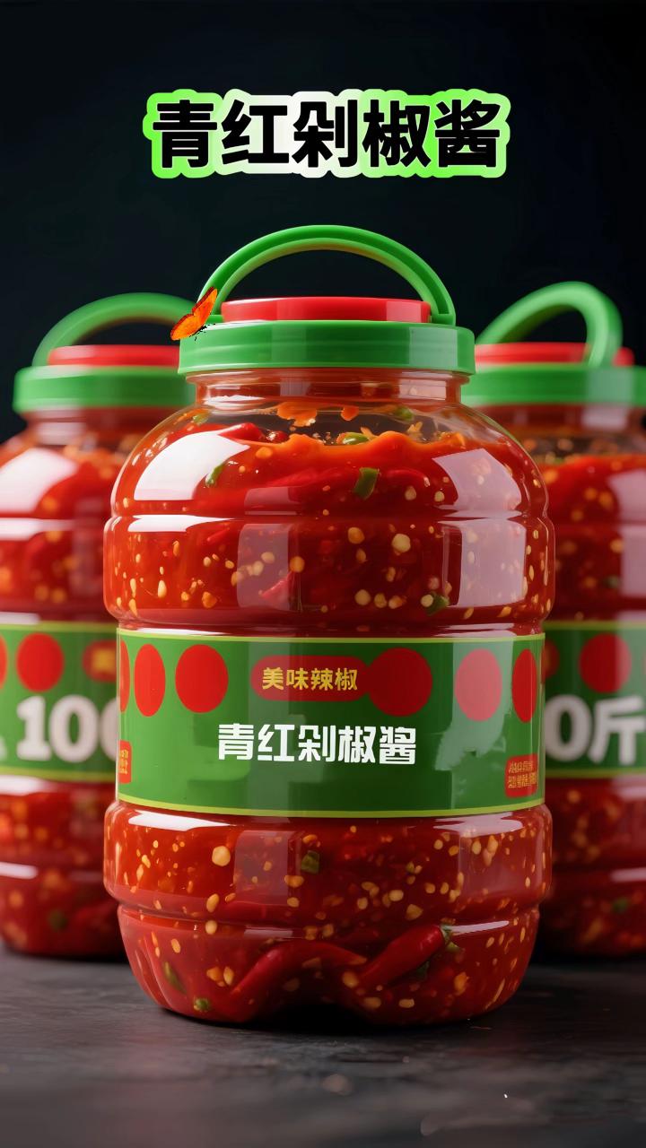青红剁椒酱来活动了。打开瓶盖瞬间,鲜辣香气直往鼻子里钻!青剁椒的清爽和红剁椒的醇厚融合,辣度是鲜辣不烧胃的那种,吃着特别过瘾。酱体细腻又带点剁椒颗粒,抹馒头、拌面条超香,炒菜时加一勺还能提鲜,一瓶快吃完了,已经在回购清单里了。#舌尖上的味道 #剁椒酱 #青红剁椒酱 #好物推荐🔥 #超便宜超划算 @DOU+小助手 @DOU+上热门
