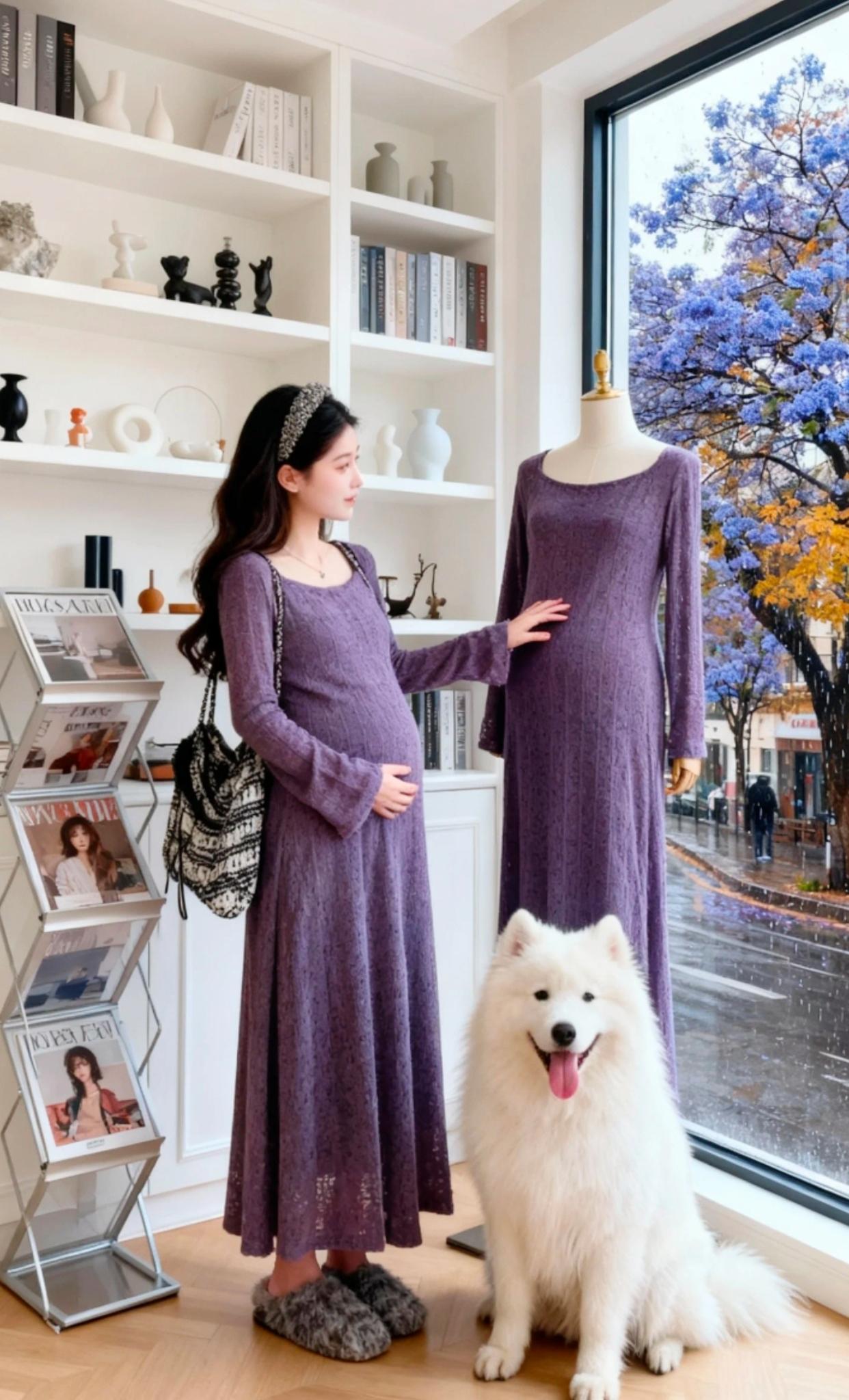 #最美孕妇#孕期穿搭#通勤穿搭如何摆脱土气感 #早秋穿搭三分钟出门不是梦 #孕期日常