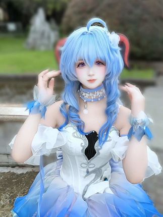 我就是为了见你才来的 #甘雨cos #开学我又有招了 #这就是cosplay的意义