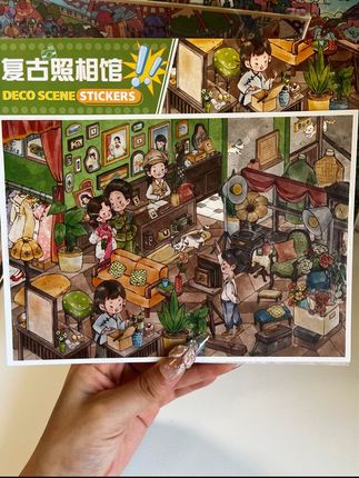 我的小贴纸才是那个最会提供情绪价值的存在,有什么比和集美们相约贴贴更单纯开心的事情呢……#宝藏好物打卡 #强烈推荐 #每日分享 #造景贴纸#解压