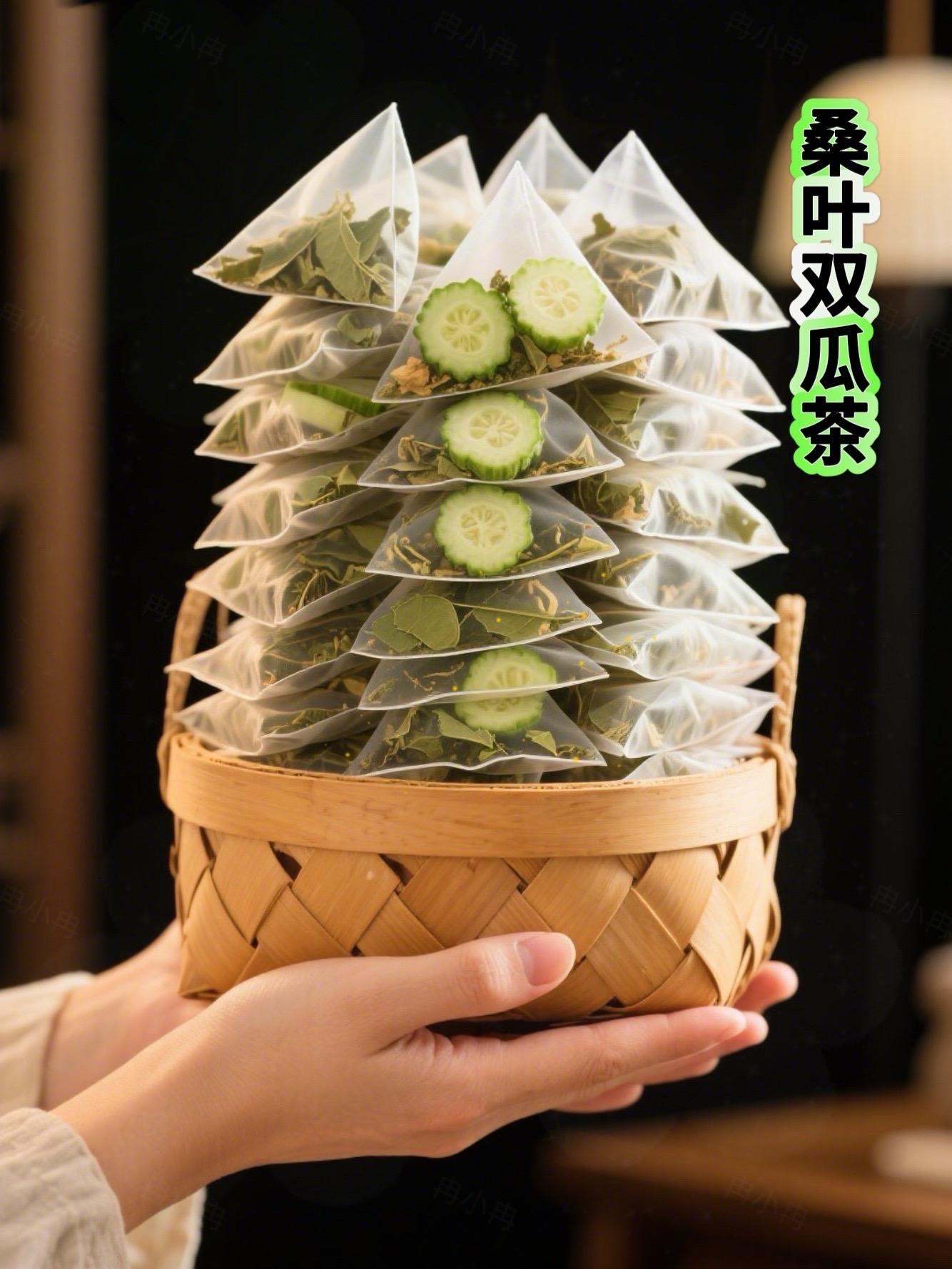 桑叶双瓜茶:自然的健康馈赠喝过的都夸好! 它由桑叶、冬瓜干、苦瓜干精心配比而成。 热水一冲,茶香瞬间弥漫开来,轻嗅那交织的芬芳,顿时让人神清气爽。入口品尝,桑叶的淡雅、冬瓜的清甜、苦瓜的清苦完美相融,滋味独特极了。 喝茶不仅是味蕾的享受,更能收获健康。在忙碌间隙来上一杯,身心舒缓,惬意之感满溢。这么棒的养生好茶,赶紧给自己和家人安排上吧!#茶饮#养生茶#桑叶双瓜茶#爱喝茶爱生活#每日分享