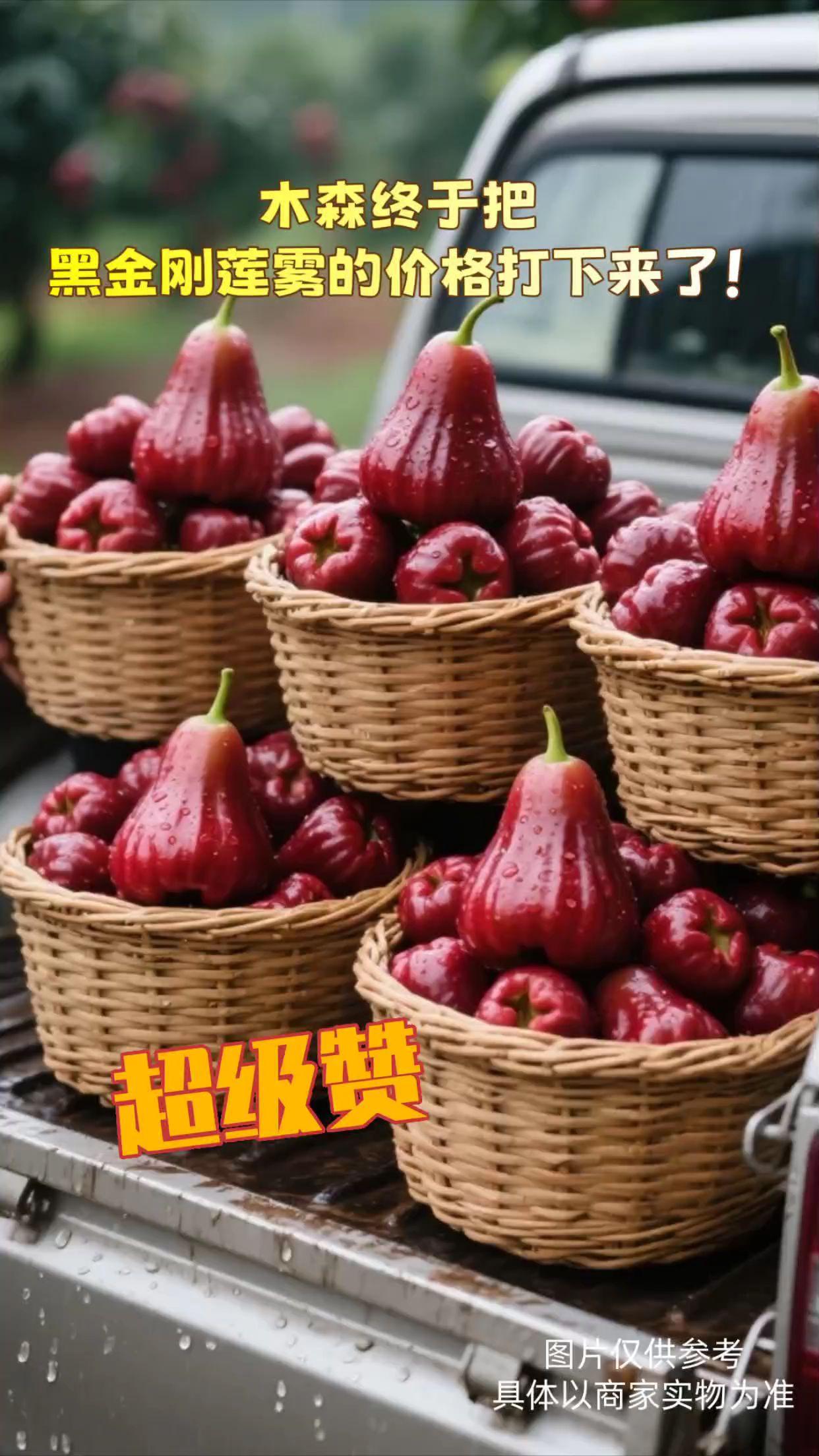 一口爆汁!黑金刚莲雾也太清爽了吧💦 谁懂啊!夏天挖到黑金刚莲雾这个宝藏水果! 外皮紫黑发亮超有质感,咬开是脆嫩的果肉,满是清甜汁水,一点不涩口,像在喝天然果饮! 低卡又解渴,直接吃、泡盐水都超可,夏天炫它毫无负担,冷藏后口感更绝! #黑金刚莲雾 #夏日水果 #清爽一夏 #优质农产品 #新鲜采摘