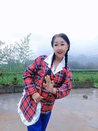 #今′天栓保𣎴在家上街买菜去了我一个人y