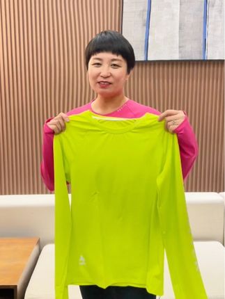 莱马秋季跑步运动长袖T恤 #跑步长袖 #运动长袖 #秋季跑步速干长袖T恤 #速干长袖T恤