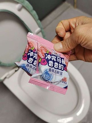 马桶清洁剂#蓝泡泡洁厕宝